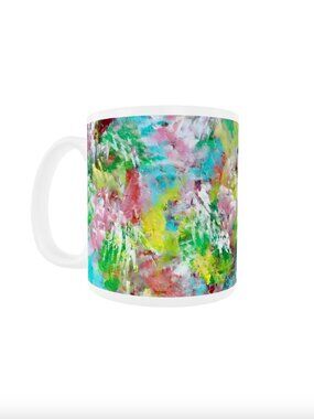 NWT Classic Ceramic Mug, 11 oz. featuring the artwork of Noora Elkoussy